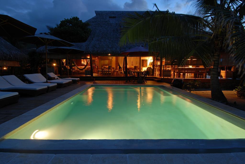 Green Lodge Moorea Temae Kültér fotó